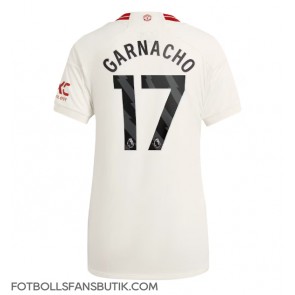 Manchester United Alejandro Garnacho #17 Replika Tredje Tröja Damer 2023-24 Kortärmad